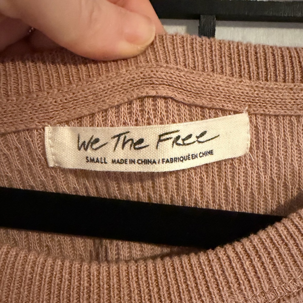 We The Free x Free People Rainbow 🌈 Dreams Knit Top Small EUC - Picture 6 of 6